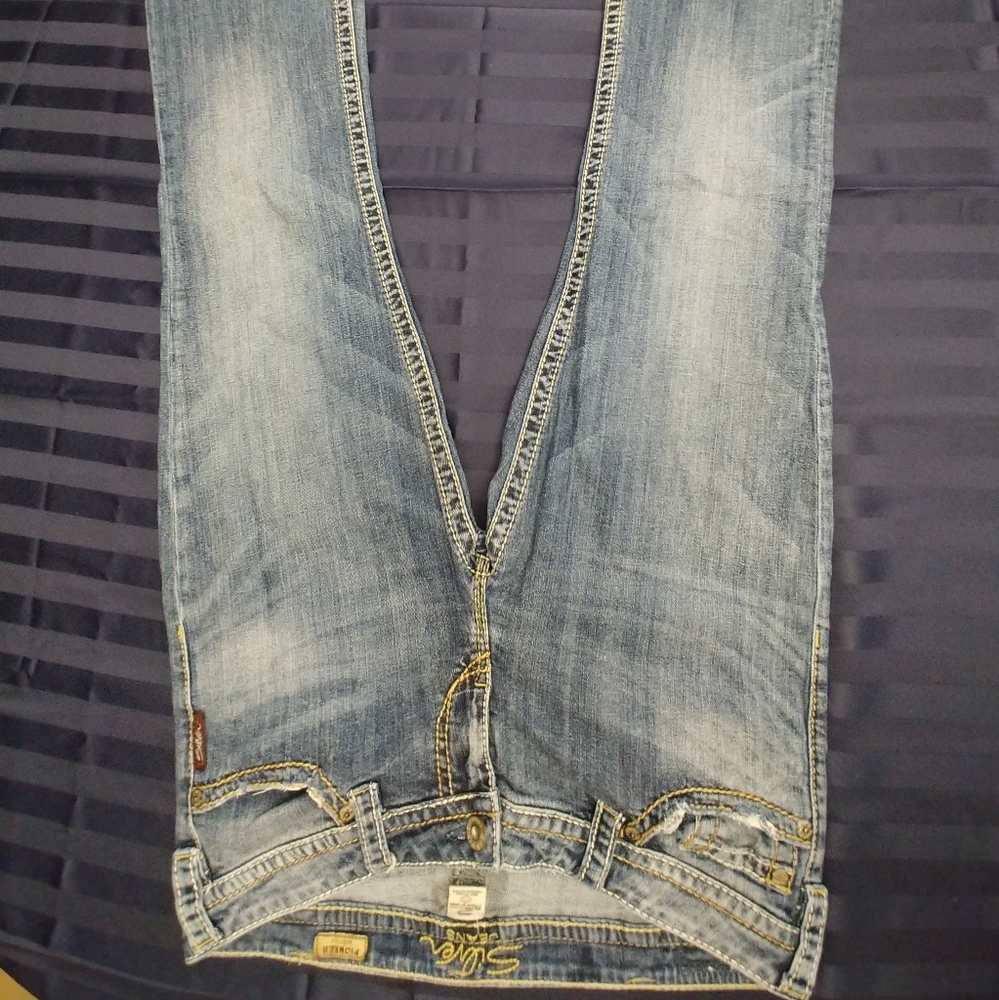 Silver jeans